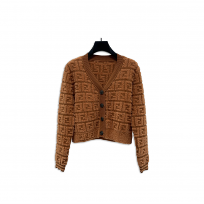 FENDI LONG-SLEEVED CARDIGAN